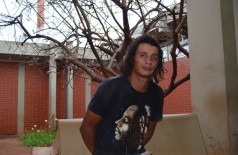 Wellington Florentino Soares, de 19 anos, morador no Jardim Água Boa, foi perseguido e capturado por populares (Sidnei Bronka)