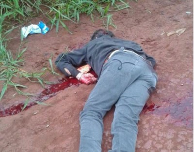 Homem é assassinado com  dez tiros em Pedro Juan