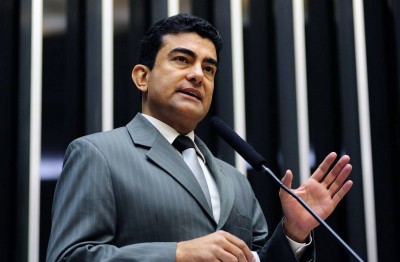 Marçal participando de reunião que debateu o tráfico de pessoas e que definiu a indicação do nome dele para re... (Divulgação)