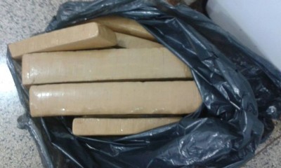 Funcionários encontraram maconha abandonada na BR 163