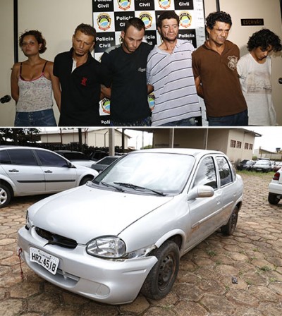 Seis usuários de drogas são presos por latrocínio de ‘colega’ na Cachoeira do Inferninho