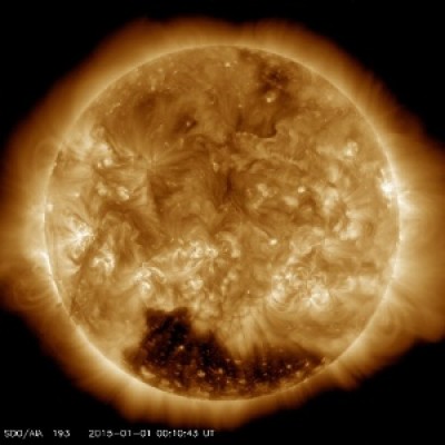 Os indivíduos nascidos durante os períodos agitados do Sol, marcados por poderosas deflagrações e tempestades... (NASA/SDO/Divulgação)