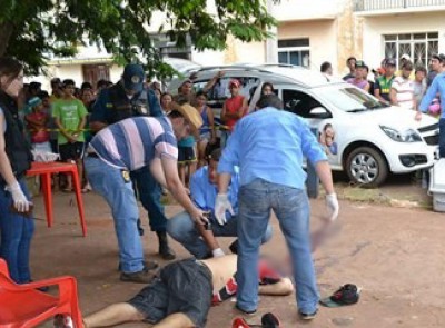 Homem é executado com vários tiros em lanchonete na região de fronteira
