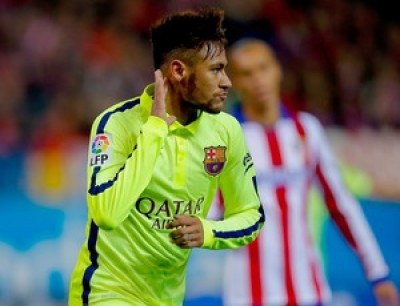 Neymar: pivô de polêmicas contra o Atlético ((Foto: Getty Images))