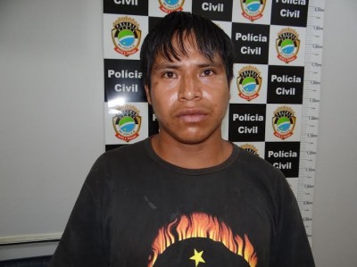 Jovem indígena foi preso em flagrante (Sidnei Bronka (94 FM))