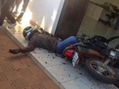 Baleado morreu a caminho do hospital, segundo Corpo de Bombeiros (Reprodução)