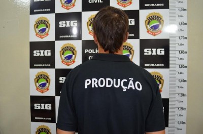 Menor já estava detido por causa de um arrastão com três assaltos na noite de sábado em Dourados (Sidnei Bronka)