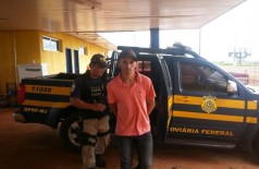 Gildebrando foi preso pela PRF e encaminhado junto a droga para Ponta Porã (Sidnei Bronka)