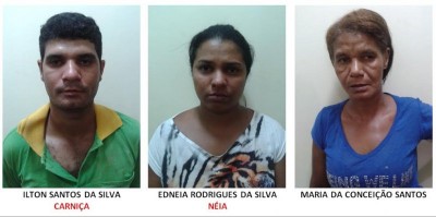 Presos são todos da mesma família (Divulgação/Polícia Civil)
