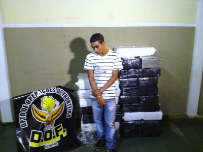 Traficante é preso pelo DOF com quase 500 quilos de maconha em Caarapó