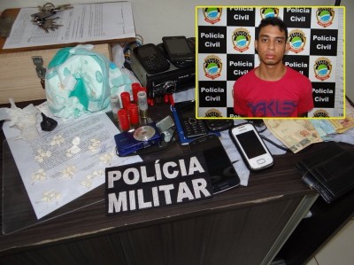 Traficante é preso pela PM depois de esconder cocaína em fralda de bebê em Dourados