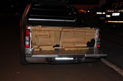 PRF apreende quase duas toneladas de maconha em Nova Casa Verde