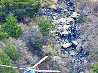 Avião caiu nos alpes franceses (Francis Pellier)