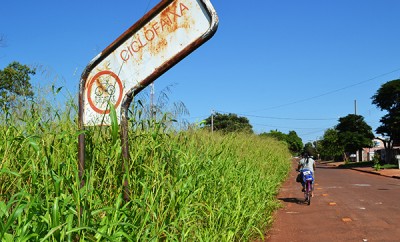 Ciclistas reclamam do ‘ciclomato’ da João Vicente Ferreira em Dourados