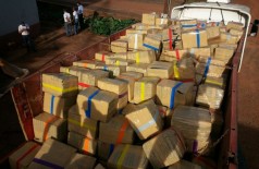 PMR apreende a maior carga de maconha do Brasil em MS; 17 toneladas