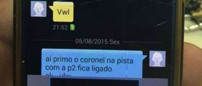 Sargento é preso por avisar traficante de operações por SMS