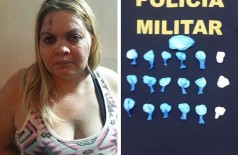 Mulher que foi espancada pelo marido é presa por tráfico de droga em Itaporã