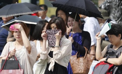 Onda de calor causa morte de 14 pessoas em uma semana no Japão