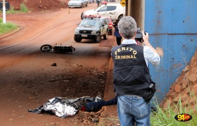 Peritos criminais não tiveram folga durante a semana em Dourados (Sidnei Bronka)