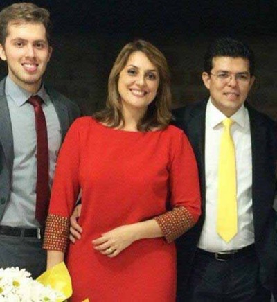 Higor, filho de Olarte e Andréia se casa hoje no cível e semana que vem no religioso (Reprodução / Facebook)