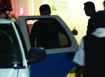 Olarte passa mal e é levado sob escolta para hospital particular em Campo Grande