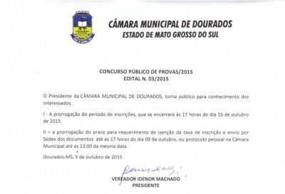 Documento publicado no site do instituto que organiza o concurso público é única informação divulgada oficialm... (Reprodução)