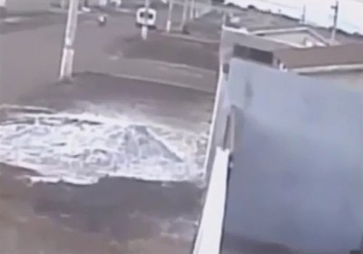 Imagens mostram momento em que pistoleiros se aproximaram da vítima e houve o assassinato (Reprodução)