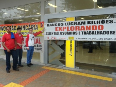 Com adesão de Juti, greve na região de Dourados fecha todas os bancos
