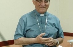 Dom Redovino apresentou o nome do novo bispo que irá substituí-lo (Karina Veríssimo)