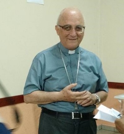 Dom Redovino apresentou o nome do novo bispo que irá substituí-lo (Karina Veríssimo)
