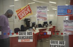 Greve dos bancários começou no dia 6 após negociação durante todo o mês de setembro (Tânia Rêgo/Agência Brasil)