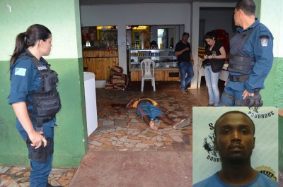 Ex-presidiário é executado com 6 tiros em bar no Jardim Itália (vídeo)