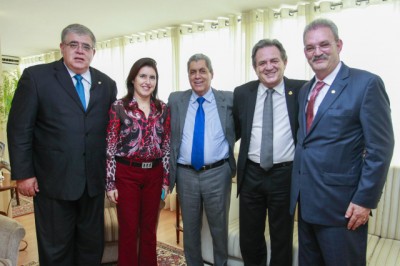 André Puccinelli lança Geraldo Resende para prefeito de Dourados