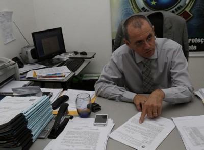 Delegado Paulo Sérgio Lauretto, responsável pelo caso (Luiz Alberto)