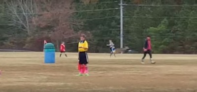 Cervo interrompe jogo de futebol nos EUA e ainda faz gol; assista