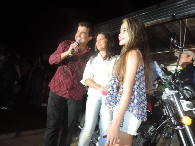 Maria Aparecida Firmino da Silva Albertoni ganhou uma moto zero quilômetros no sorteio da 94 FM (André Bento)