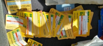 Estagiária é detida com 62 cartões de Bolsa Família