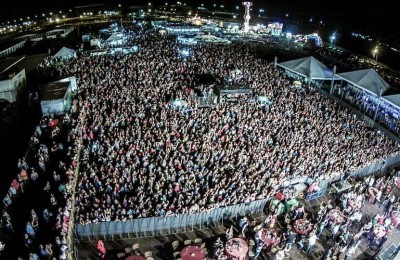 Mais de 50 mil pessoas compareceram ao show da 94FM (HDDrones / 94 FM)