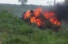 Agricultor morre carbonizado após acidente próximo de Itaporã - vídeo