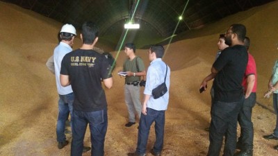 Trabalhador morre soterrado por milho num silo em Dourados