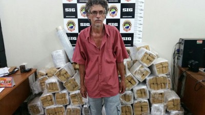 Preso pelo Serviço de Investigação Geral da Polícia Civil (SIG), Rosemir dos Santos. ()