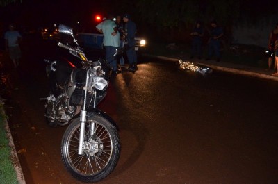 Idoso de 85 anos morre atropelado por motociclista em Dourados