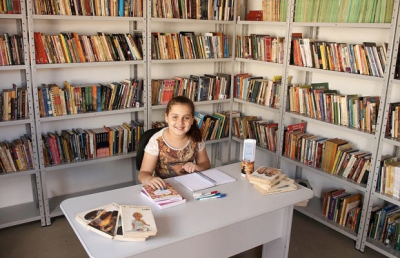 onho de uma criança: uma biblioteca para todos. (Catraquinha)