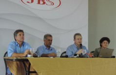 Evento no Sindicato Rural de Dourados serviu para anúncio de investimentos da JBS na região (André Bento)