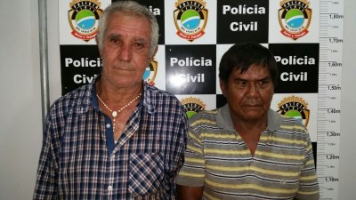 Altair Stapazolli, 61 anos e Luiz Carlos Alves de Souza, 58 anos (lado direito da foto) ((Foto: Bronka))
