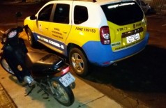 GM recupera na Vila Cachoeirinha moto roubada no final de semana no centro de Dourados