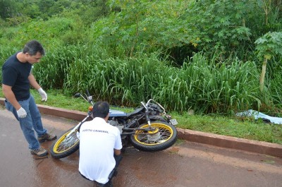 Acidente entre ônibus e moto na BR-163 mata uma mulher e deixa homem ferido em Dourados