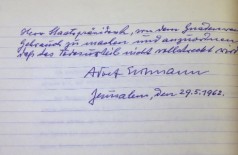Carta em que o nazista Adolf Eichmann pedia clemência foi revelada em Israel durante cerimônia para marcar o d... (Ammar Awad/Reuters)