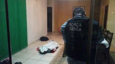 O empresário José Edilson de Moraes, 40 anos, foi executado dentro da sua casa. ((Foto: Bronka))