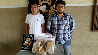 Lucas de Souza Rodrigues, 18 anos (à esquerda) e Adonai Rodrigo da Silva Felisberto, 28 anos ((Foto: Sidnei Bronka))